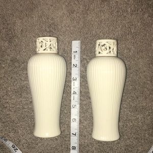 Beautiful Lenox Porcelain Bud Vases NIOB
